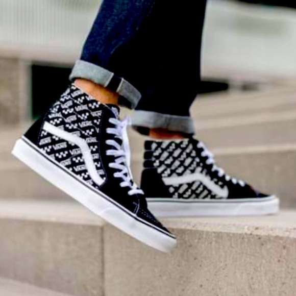Vans Shoes - Vans SK8-HI Logo Repeat